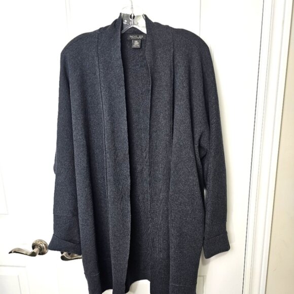 Rachel Zoe, Long Grey Cardigan, Size 3x plus size - Picture 1 of 6
